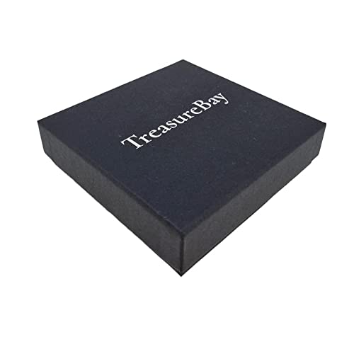 Treasure Bay Mens Solid 925 Sterling Silver Chain Bracelet - 7mm Curb Chain Length 18.5cm, 19.5cm, 20cm, 21cm and 23cm - Image 8