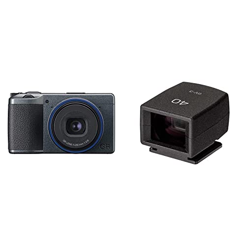 Image of Ricoh GRIIIx Urban Edition with External mini Finder.
