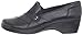 Clarks Women's May Marigold Slip-On Loafer, Black Leather, 7.5 M US