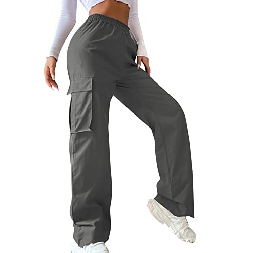 TBloevwlh Pantalones de deporte largos para yoga, tiempo libre, correr, cintura alta, pantalones de entrenamiento