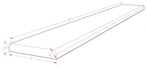 Tenedos Carrara Marble Threshold (Marble Saddle) - Polished - (4 X 30) #TOP5