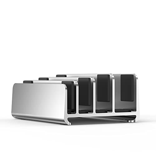 Soporte para computadora portátil con base vertical multifuncional que ahorra espacio 2
