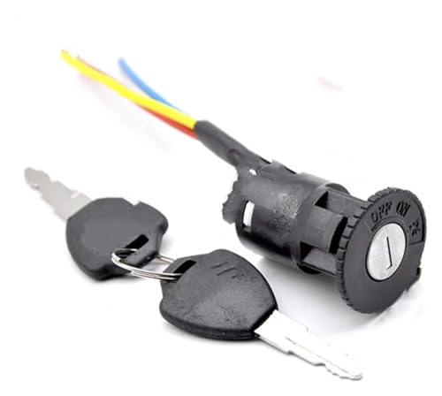 Interruptor para patinete eléctrico y moto con candado portátil y llaves de encendido