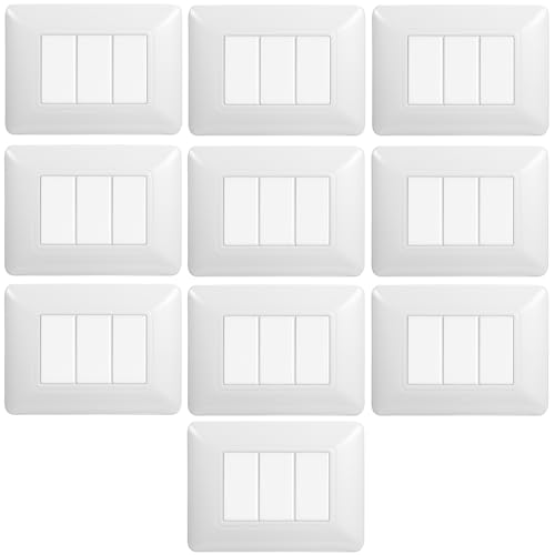 CONFEZIONE DA 10 PLACCHE IN TECNOPOLIMERO, COMPATIBILE CON...