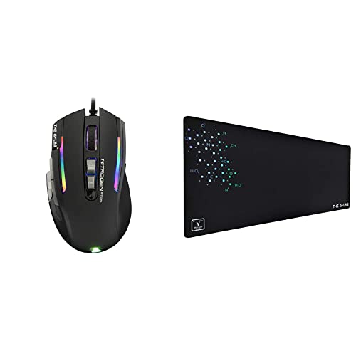 Souris Gamer Filaire Haute Précision 4800 DPI et 9 Boutons Programmables RGB