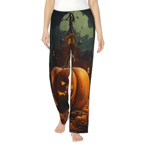 Vêtement de nuit doux imprimé citrouille EdWal pour soirées cocooning automne
