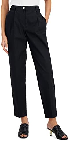 Alfani Petite Pleated Tapered Leg Pants