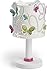 Dalber Lámpara Infantil de Mesilla Butterfly Mariposas Multicolor E14, 40 W
