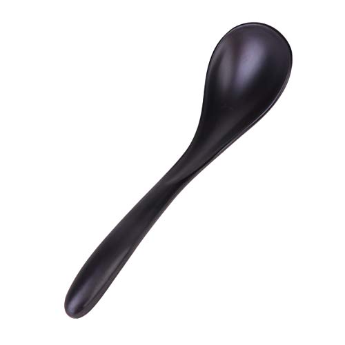 Colher de sopa asiática da Doitool, 6 peças, colheres de arroz chinesas japonesas e asiáticas, colhe