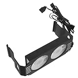 ventilateur barrette mémoire Refroidissement haute vitesse : avec une vitesse maximale de 4 500 tr/min, ce ventilateur de refroidissement pour ram assure une dissipation thermique rapide, maintenant des performances pour les modules de mémoire haute fréquence