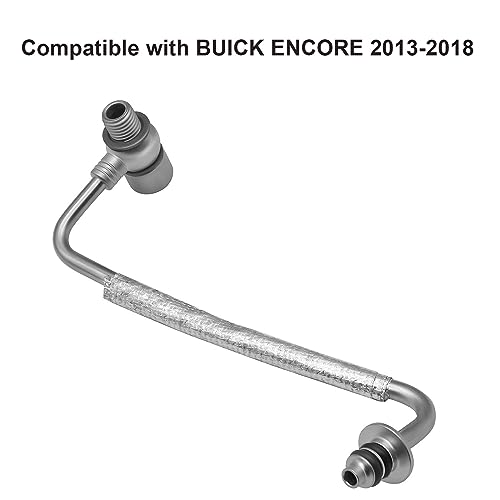 Image of SecosAutoparts Turbocharger Oil Return Line Turbo Oil Feed Tube fit for Buick Encore 2013-2018 fit for Chevrolet Cruze 2011-2018 Sonic 2012-2018 Trax 2015-2018# 55592600 25198546 25200947