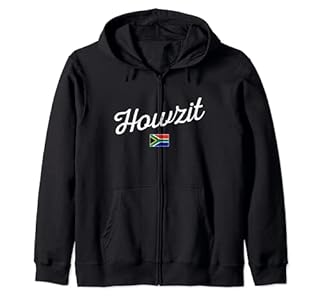 Howzit Classic S&uuml;dafrika Gru&szlig;karte Hello Kapuzenjacke