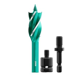 Jebyltd 14-25mm Spitz-Holzbohrer-Set mit vier Rillen