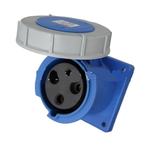 Prise droite 125A IP67 SFN-3432 pour raccordement électrique 220V 3P