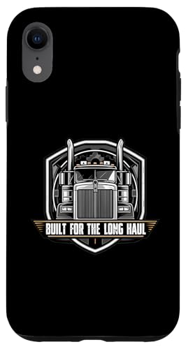 Long Haul Semi Truck Driver Big Rig Trucker Gift Custodia per iPhone XR
