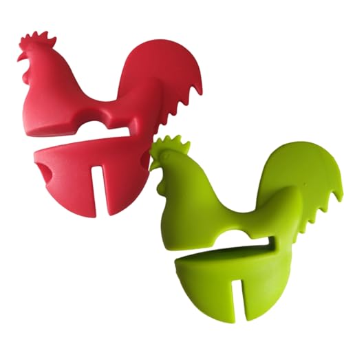 Silicone Pot Clip Spoon Rest &ndash; Non‑Slip Stove Organizer