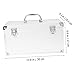 COHEALI Box Lock Rolling Tool Chest Capacity Pill Organizer Aluminum Alloy Medicine Storage Portable First Aid Case