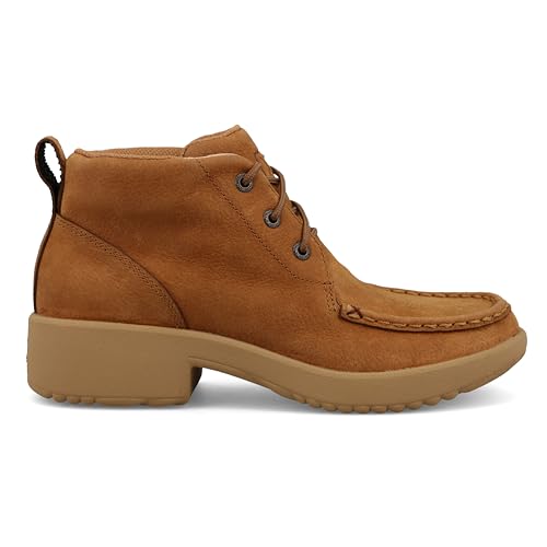 Twisted X Women's Platform Shoe, Moc Toe2