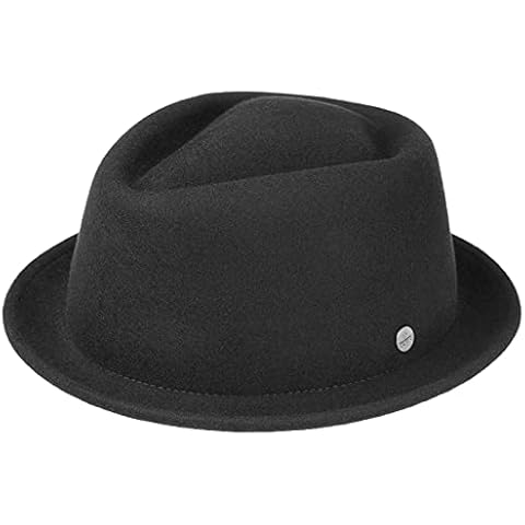 Lierys Water-Repellent Wool Felt Pork Pie Hat Cover