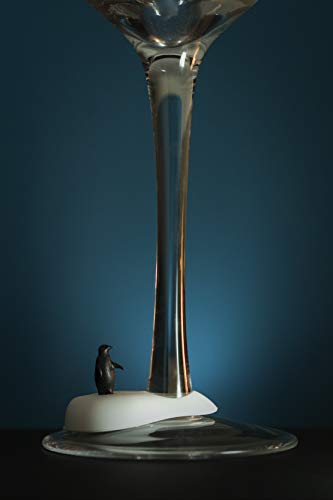 Qualy Set per calici da vino a forma di sei diversi animali, in plastica di alta qualità, multicolore, dimensioni: 3,2 cm x 4,3 cm x 3,1 cm, QL10191-MX - Image 7