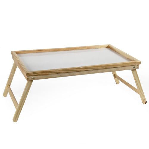 Tavolino da Letto in Legno - Richiudibile, per Poltrona, Vassoio