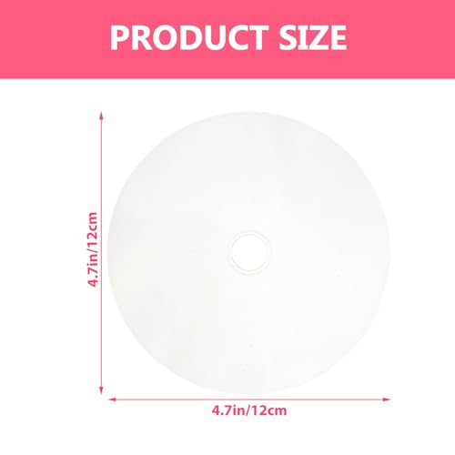 Discos de PVC redondos Garvalon para pintura de manualidades y decoración 3