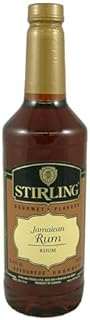 Stirling Gourmet Jamaican Rum Coffee Flavoring Syrup