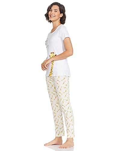Image of Rupa Women's Cotton Checkered Pajama Set