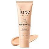 Official Iuxe Foundation for Mature Skin, 4-in-1 Foundation - Longwear Match, Hydrating Full...