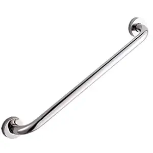 Ammarsons Stainless Steel Bathroom Grab Bar Home Assist Safety Helping Handle Bars Silver Color (Pack of 1) (30 Inches)