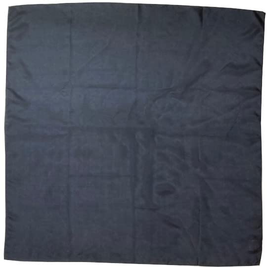 Yellowstone Wild Rag Bandana Scarf 100% Silk Solid Black