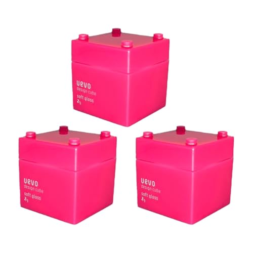 �f�~ �E�F�[�{ �f�U�C���L���[�u �\�t�g�O���X 3�Z�b�g DEMI uevo Design Cube �\�t�g �O���X �s���N �E�F�[�{���b�N�X �w�A�O���X �X�^�C�����O�� �w�A�Z�b�g ������ �����Y �܂Ƃ܂� �c�� ���f�B�[�X �T���� ���e�� ���e�@ ��