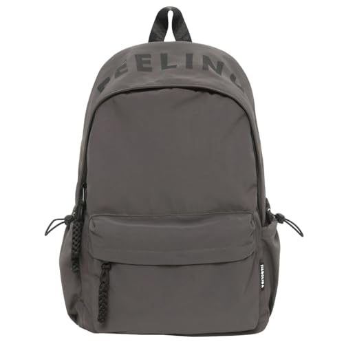 Mochila Casual, 44x31x16cm, Impermeável, Compatível com Notebook 15.6' (cinza)
