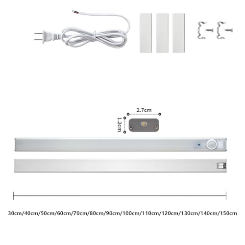 Lámpara de pared con cable e enchufe para instalar sin hacer obras 6