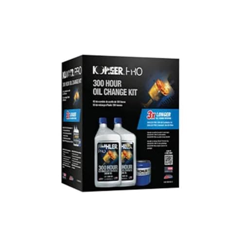 Replacement for Kohler Pro 25 850 02-S Extended Life Oil Change Kit 300 Hour Genuine