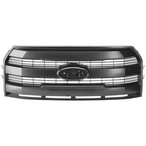 Image of Garage-Pro Grille Assembly For Ford F-150 2015-2017 Textured Black