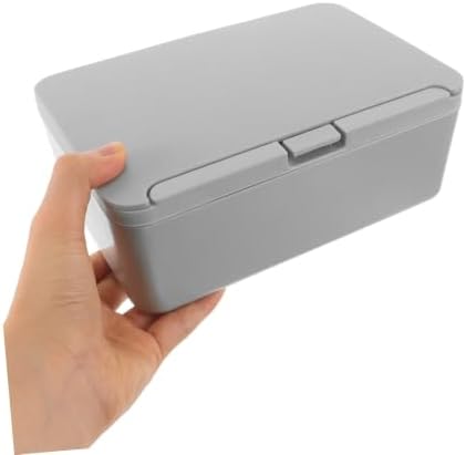 TOVINANNA Portable Wet Wipes Container Box with Sealing Design Lid and Onekey Toggle Leakproof Plastic Wipe Case for Family Trips and Efficient Dispensing of Tissues - 3