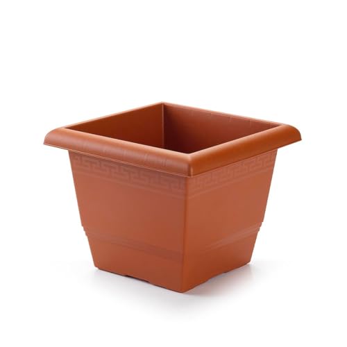 PlasticForte Maceta Cuadrada de 20 cm