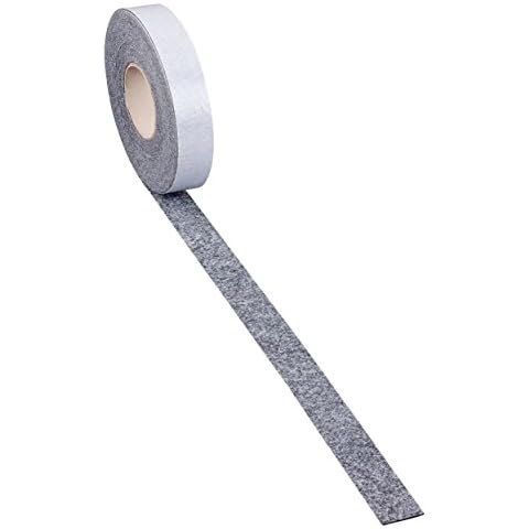 haggiy Felt Strips - self-Adhesive Furniture Gliders 'Premium' - 5,0 mm Thick | Width: 10mm | Length: 5m Cover