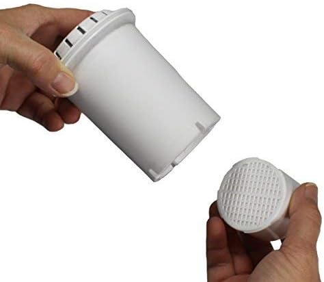 PH001 3-Pack Alkaline Water Filter Plus PH002 1-Pack UF Membrane Filter – Replacement Cartridge Value Bundle for Invigorated Water Pitcher – Water Filtration System for Pure Drinking Water