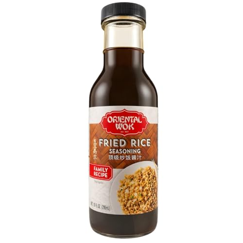 Oriental Wok Gourmet Fried Rice Seasoning, Ideal for Traditional Fried Rice, Shrimp Fried Rice, Chicken Fried Rice, Seasoning Sauce, 14 Oz (1 Pack)
