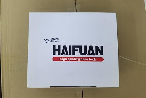 1 Pack of HAIFUAN Door Lever Handle Lockset, Doob Knob for Use of Bathroom Nickel Brushed Color, no Key(802-BK) - Image 2