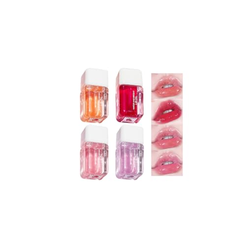 Ultra-hydrating cloud balm with daily care essence in sustainable refillable case,Glass Shine Peel-Off Lip Gel - Hydrating Water Gloss with Vitamin E, Juicy Tints (Bubblegum/Cherry/Strawberry) 3ml