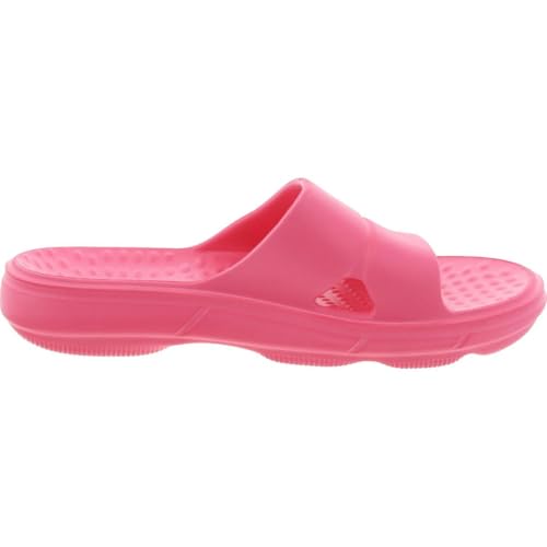 Ryka Womens Restore Slide Slip on Comfort Insole Pool Slides Pink 9 Medium (B,M)3