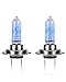 H7 Halogen Headlight Bulb with Super White Light Long Life 1200 Hours PX26D 12V/55W 4800K, 2 Pack,Long Life