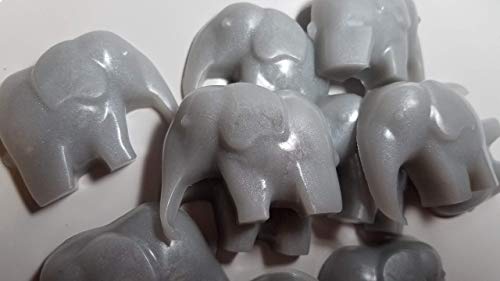 Gray Elephant Baby Shower Favors - Birthday Party Goats Milk & Honey Scent Soaps Gender Reveal Party Pack Of 20 #TOP18