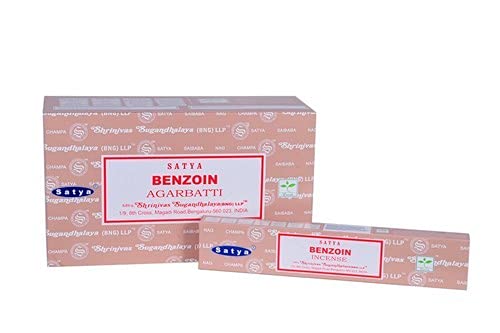 Satya Encens Naturel Benjoin 144 bâtons