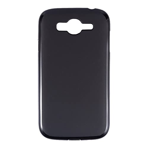 Shantime Soft Case Compatible with Samsung Galaxy Grand Duos i9082, Slim Shockproof Bumper Protective Back Cover, Anti-Scratch Flexible Shell, Grip-Friendly(Black)