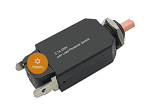 PENTASTARA®-Mixer grinder - "Overload Protector Switch" 2.7 AMP 240V Fits- Sumeet, Pigeon ,,Orient, Bajaj , jyothi, Cello, Crompton , prestige, premier xpress , boss, rico, morophy richards ,croma, lifelong , Singer, Signora , Nirlep, Jaipan etc..(3 unit's)