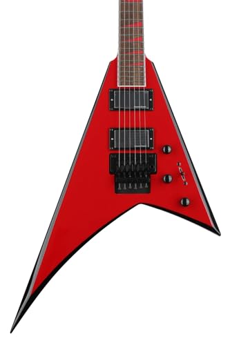 Jackson X Series Rhoads RRX24 Red with Black Bevels